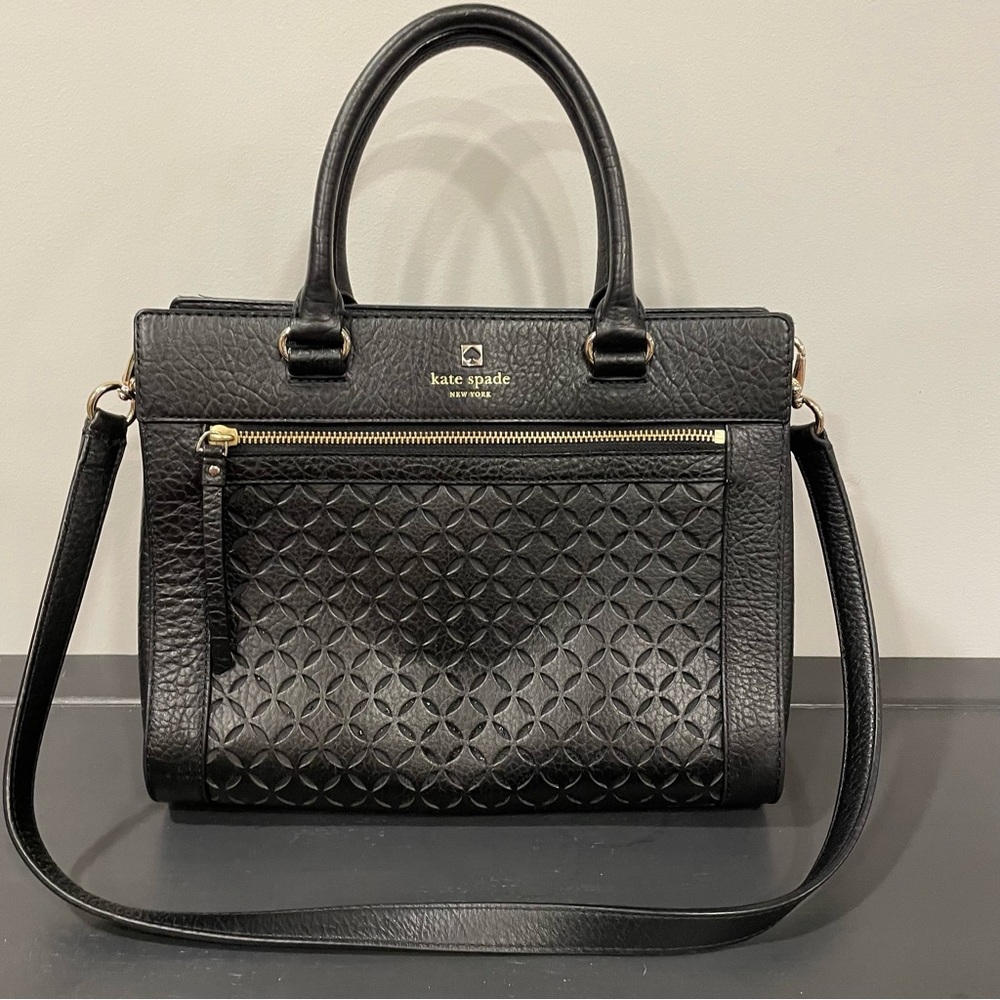 KATE SPADE Perry Lane Romy Satchel - Black